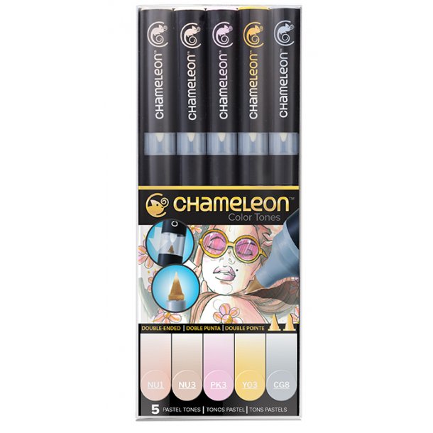 Chameleon 5-pen Pastel Tones Set